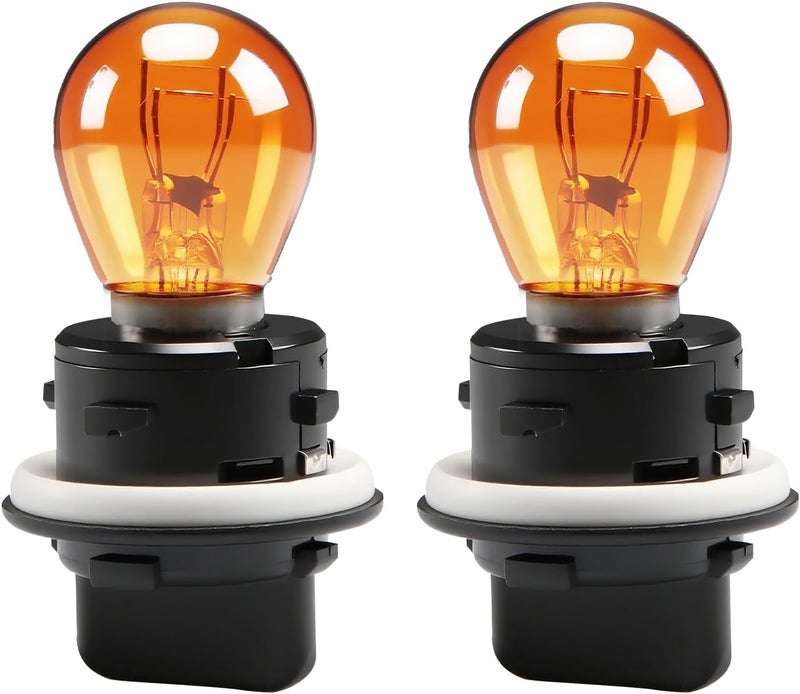 KPALAG 2PCS Front Turn Signal Light Sockets & Bulbs kit Compatible with Hyundai Elantra Sonata, Turn Signal Bulb and Holder Set Fit for KIA Soul Forte Replace# 92166-3K000 - Image 1